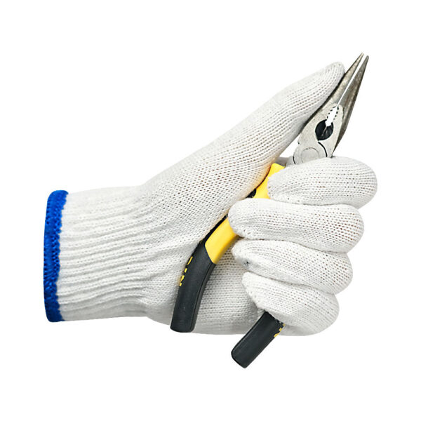 Protective Gloves Wholesale White Cotton Glove Construction Safety Gardening Work Gloves - 图片 7