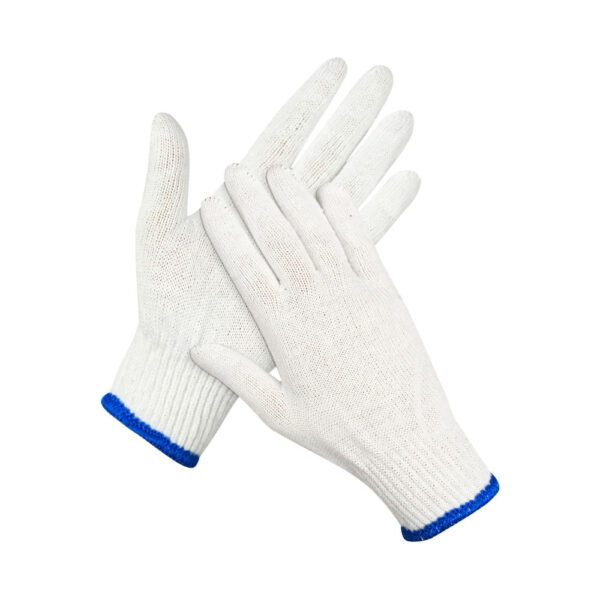 Protective Gloves Wholesale White Cotton Glove Construction Safety Gardening Work Gloves - 图片 8